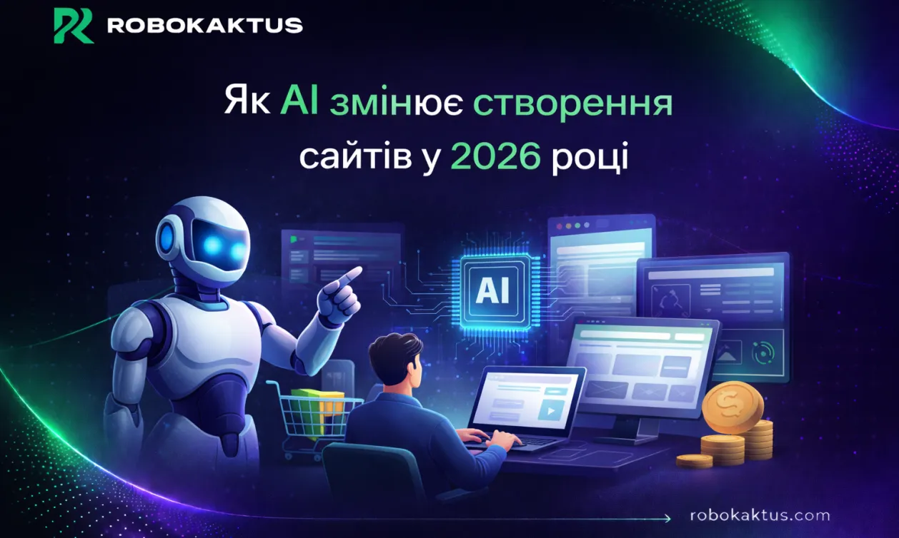 Як AI змінює створення сайтів у 2026 році